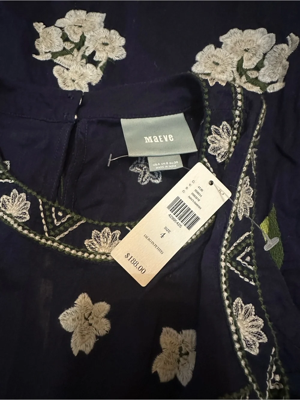 Maeve sleeveless mini